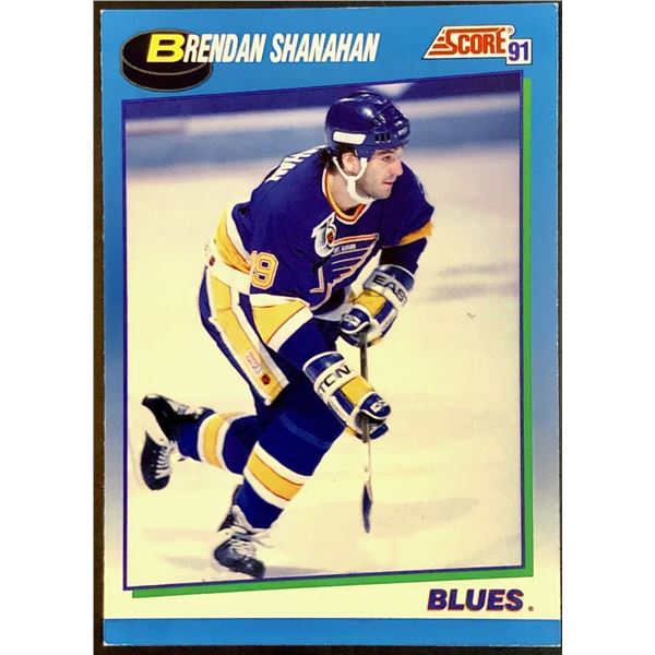 1991-92 SCORE BRENDAN SHANAHAN (HOF)