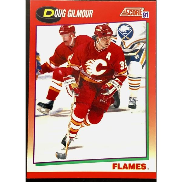 1991-92 SCORE DOUG GILMOUR (HOF)