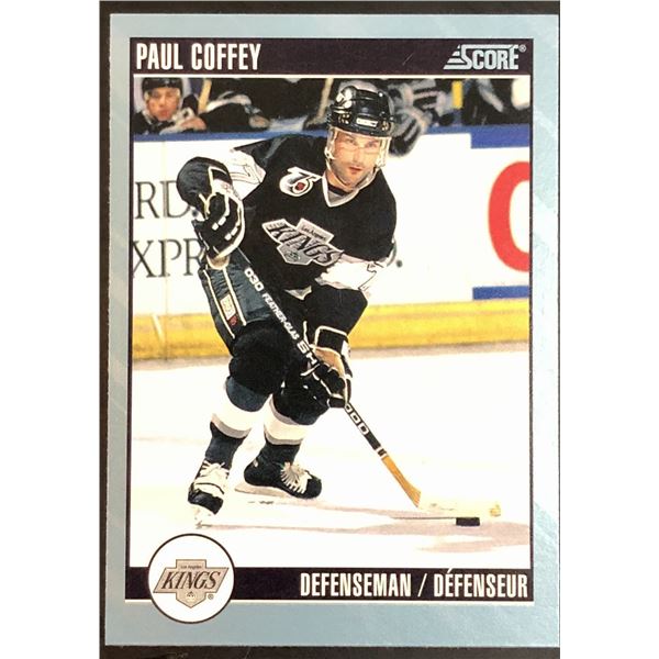 1992-93 SCORE PAUL COFFEY (HOF)