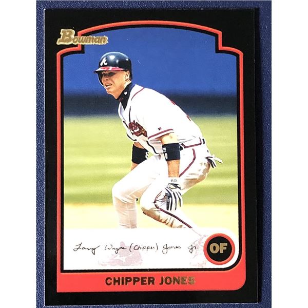 2003 BOWMAN CHIPPER JONES (HOF)