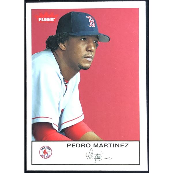 2005 FLEER PEDRO MARTINEZ (HOF)