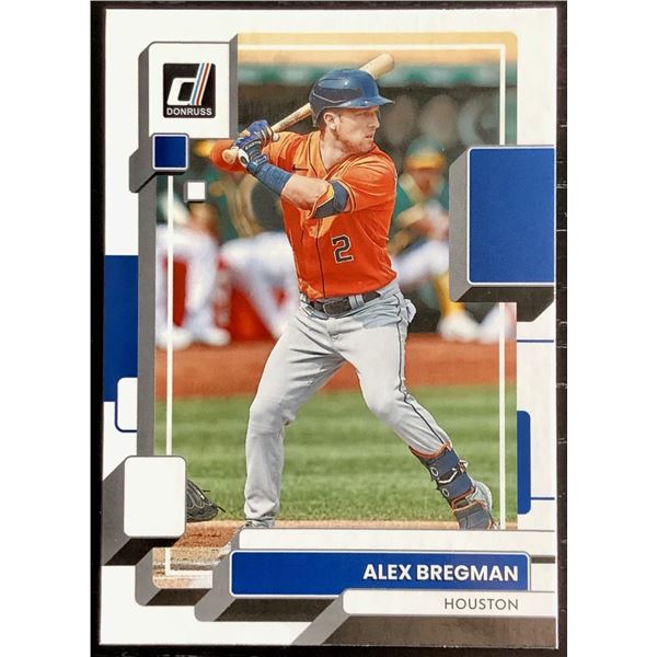 2022 DONRUSS ALEX BREGMAN