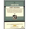 Image 2 : 2022 DONRUSS RETRO RANDY AROZARENA ROOKIE CARD