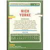 Image 2 : 2023 DONRUSS NICK YORKE ROOKIE CARD