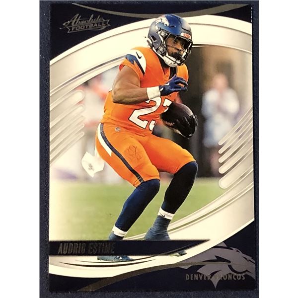 2025 ABSOLUTE FOOTBALL AUDRIC ESTIME ROOKIE CARD