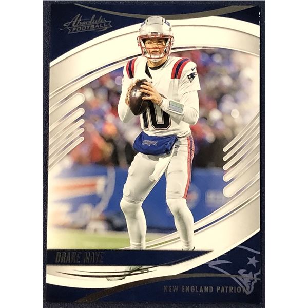 2025 ABSOLUTE FOOTBALL DRAKE MAYE ROOKIE CARD