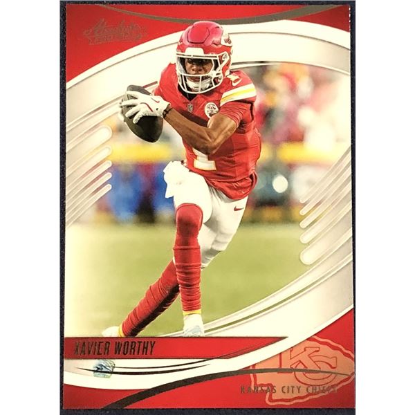2025 ABSOLUTE FOOTBALL XAVIER WORTHY ROOKIE CARD