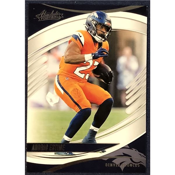 2025 ABSOLUTE NFL FOOTBALL AUDRIC ESTIME ROOKIE CARD