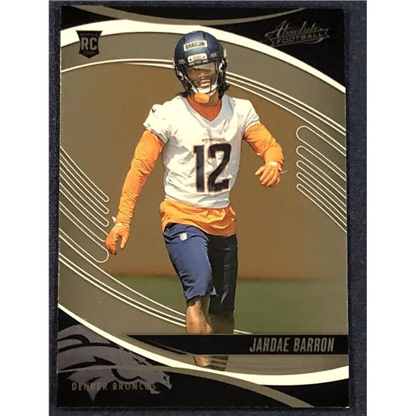2025 ABSOLUTE NFL JAHDAE BARRON ROOKIE CARD