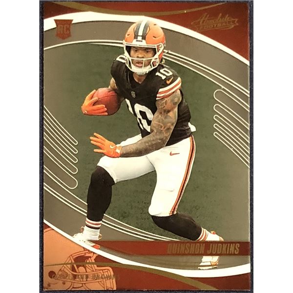 2025 ABSOLUTE NFL QUINSHON JUDKINS ROOKIE CARD
