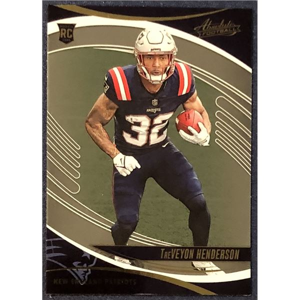 2025 ABSOLUTE NFL TreVEYON HENDERSON ROOKIE CARD