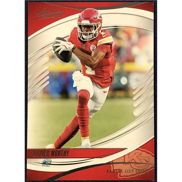 2025 ABSOLUTE NFL XAVIER WORTHY ROOKIE CARD