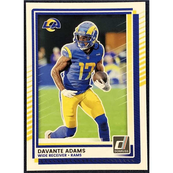 2025 DONRUSS NFL DAVANTE ADAMS