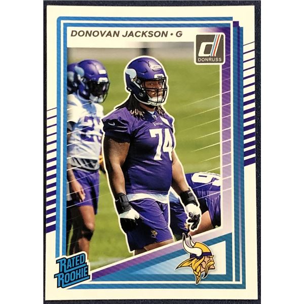 2025 DONRUSS NFL DONOVAN JACKSON ROOKIE CARD