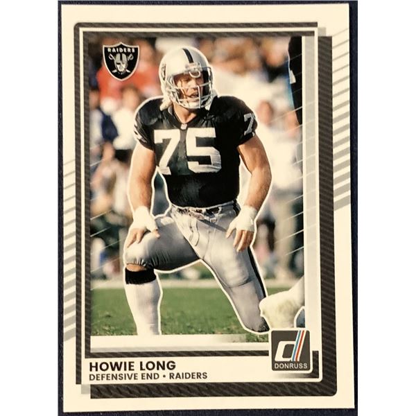 2025 DONRUSS NFL HOWIE LONG (HOF)