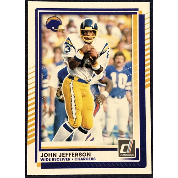 2025 DONRUSS NFL JOHN JEFFERSON (HOF)