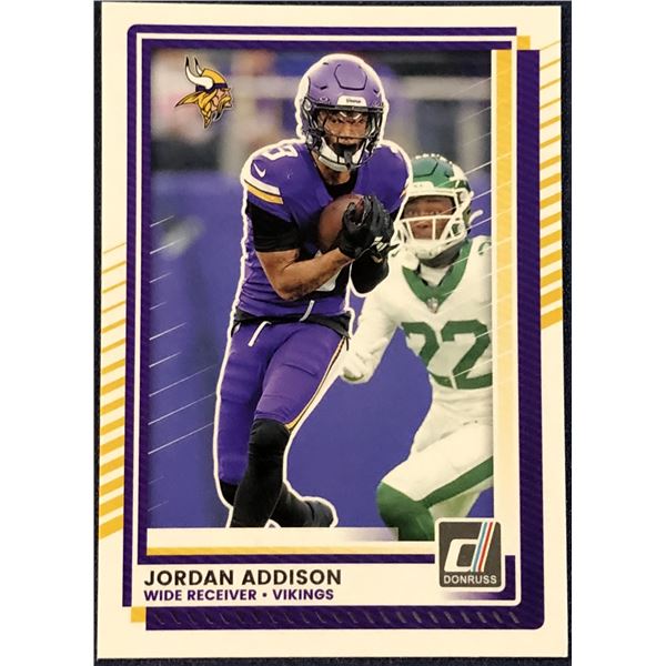 2025 DONRUSS NFL JORDAN ADDISON
