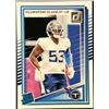 Image 1 : 2025 DONRUSS NFL OLUWAFEMI OLADEJO ROOKIE CARD
