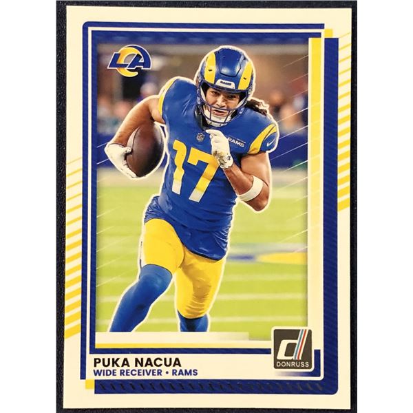 2025 DONRUSS NFL PIKA NACUA