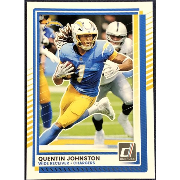 2025 DONRUSS NFL QUENTIN JOHNSTON