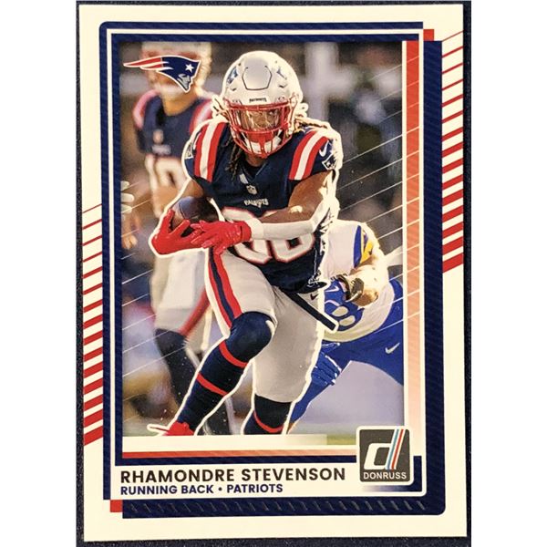 2025 DONRUSS NFL RHAMONDRE STEVENSON