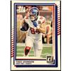 Image 1 : 2025 DONRUSS NFL THEO JOHNSON ROOKIE CARD