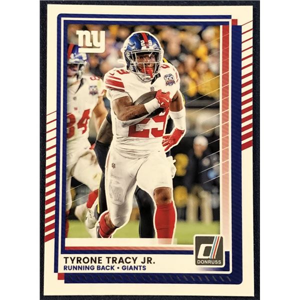 2025 DONRUSS NFL TYRONE TRACEY ROOKIE CARD