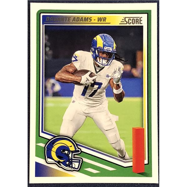 2025 SCORE NFL DAVANTE ADAMS