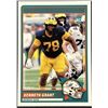 Image 1 : 2025 SCORE NFL KENNETH GRANT ROOKIE CARD