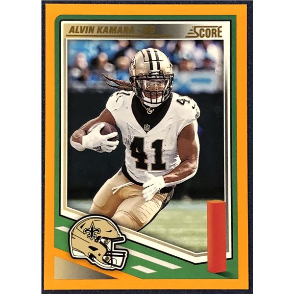 2025 SCORE NFL ORANGE VARIATION ALVIN KAMARA
