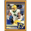 Image 1 : 2025 SCORE NFL ORANGE VARIATION TERRANCE FERGUSON ROOKIE CARD