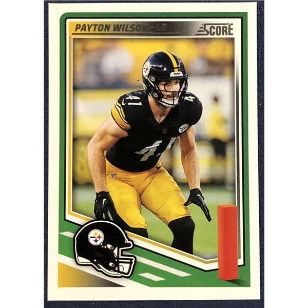 2025 SCORE NFL PAYTON WILSON ROOKIE CARD