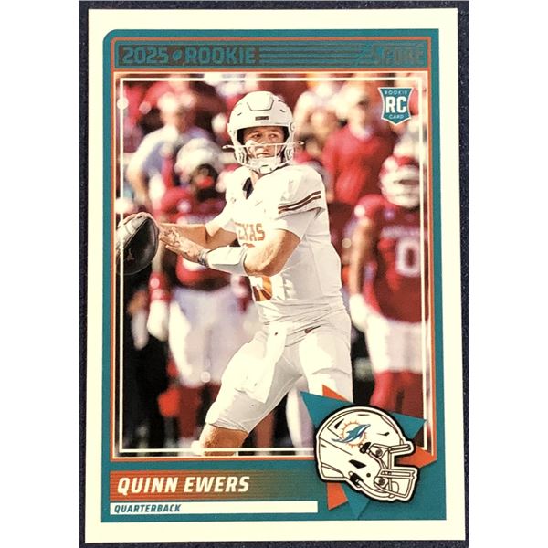 2025 SCORE NFL QUINN EWERS ROOKIE CARD