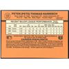 Image 2 : 1990 DONRUSS PETE HARNISCH ROOKIE CARD