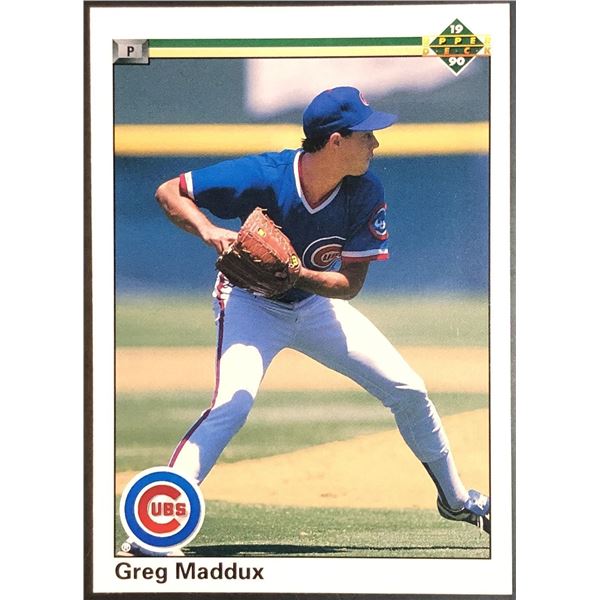 1990 UPPER DECK GREG MADDUX (HOF)
