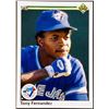 Image 1 : 1990 UPPER DECK TONY FERNANDEZ