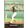 Image 1 : 1991 LEAF TODD VAN POPPEL ROOKIE CARD