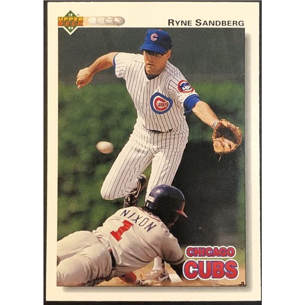 1992 UPPER DECK RYNE SANDBERG (HOF)