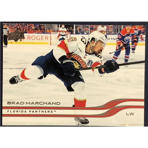 2025-26 UPPER DECK NHL BRAD MARCHAND