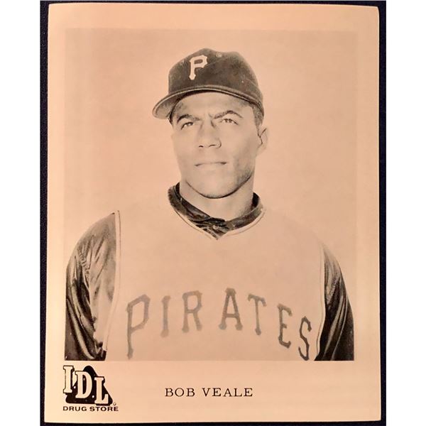 1963 IDL DRUG STORES PITTSBURGH PIRATES - BOB VEALE