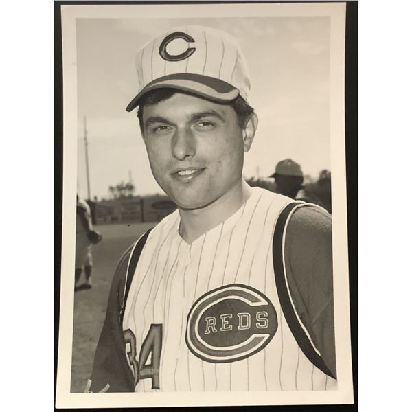 1967 CINCINNATI REDS 5"x7" PUBLICITY PHOTO - MILT PAPPAS