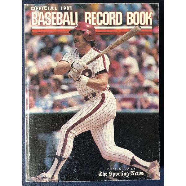1981 SPORTING NEWS MLB RECORD BOOK