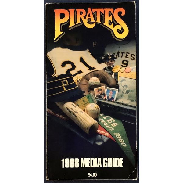 1988 PITTSBURGH PENGUINS MEDIA GUIDE