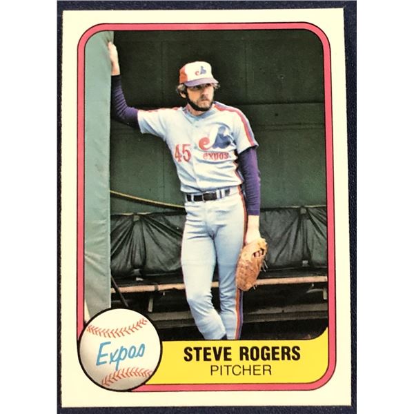 1981 FLEER STEVE ROGERS