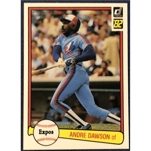 1982 DONRUSS BASEBALL ANDRE DAWSON (HOF)