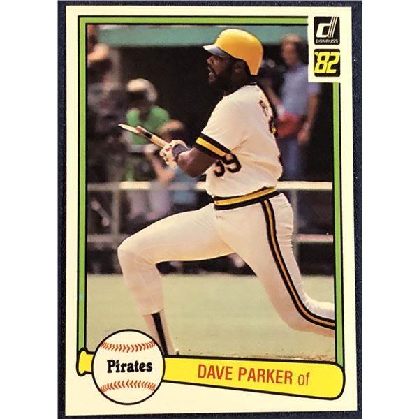 1982 DONRUSS BASEBALL DAVE PARKER (HOF)