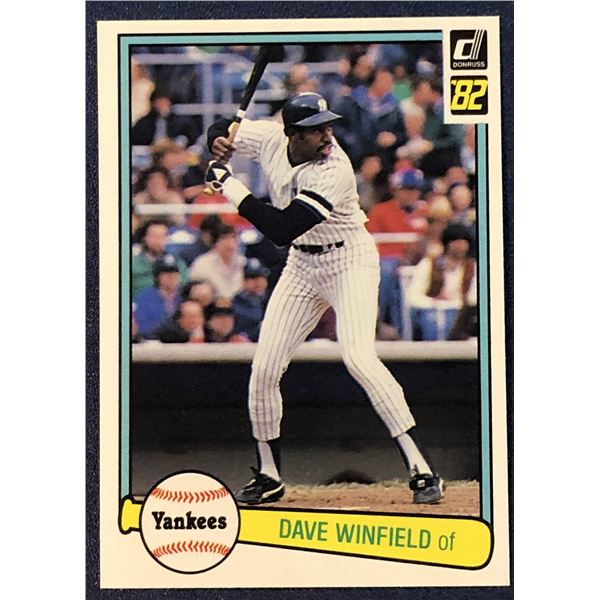 1982 DONRUSS BASEBALL DAVE WINFIELD (HOF)