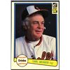 Image 1 : 1982 DONRUSS BASEBALL EARL WEAVER (HOF)