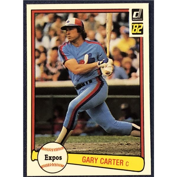 1982 DONRUSS BASEBALL GARY CARTER (HOF)