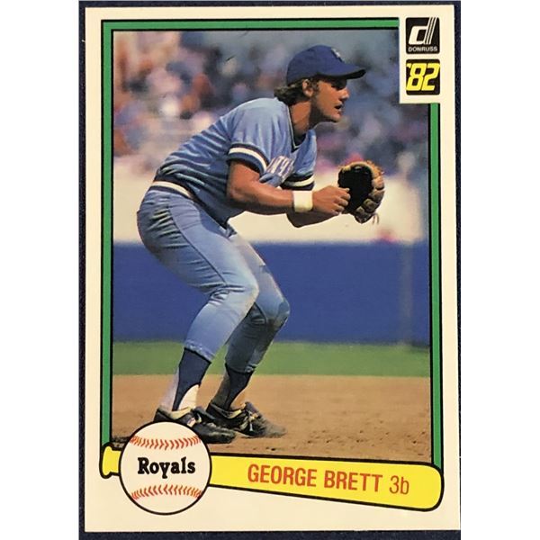 1982 DONRUSS BASEBALL GEORGE BRETT (HOF)